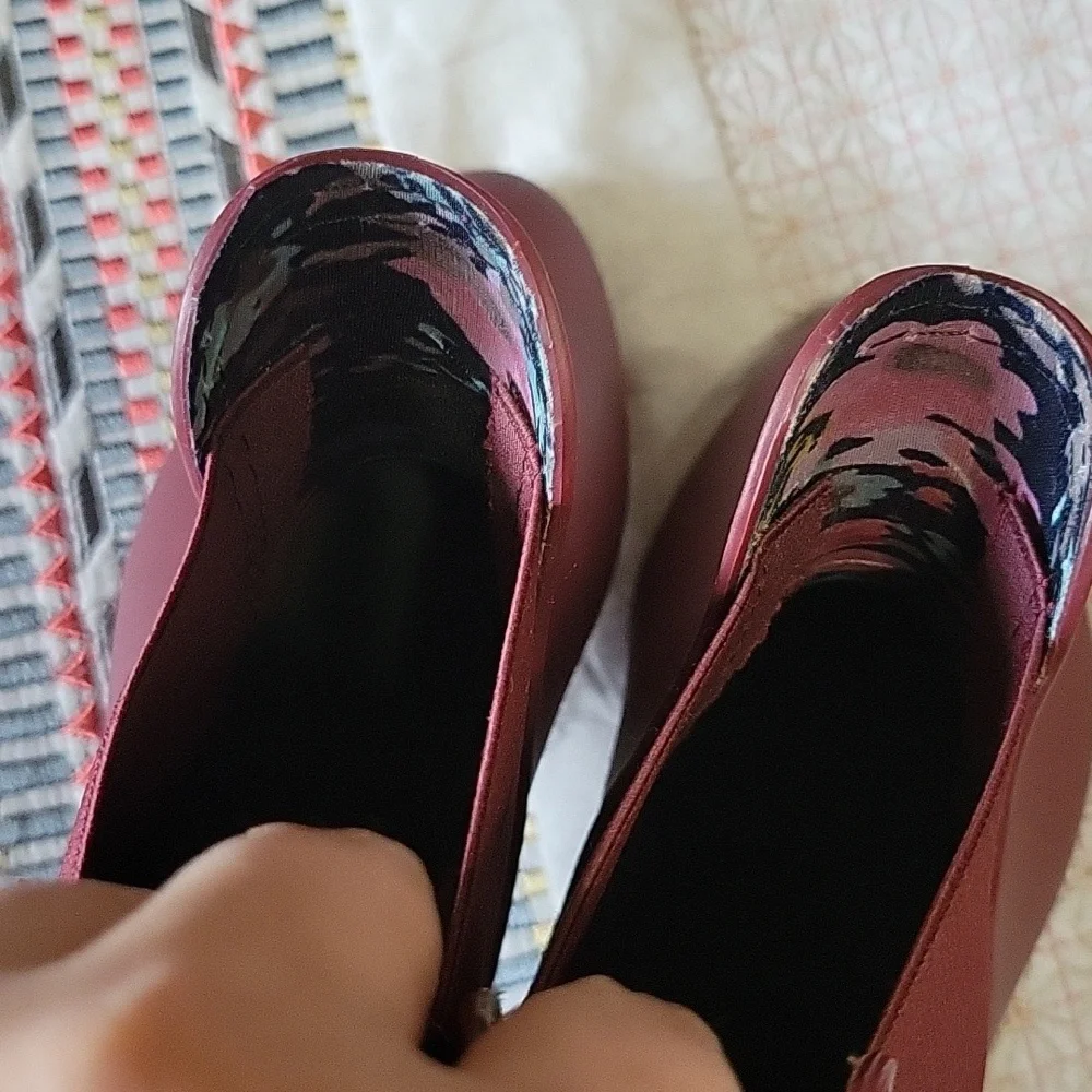 Catherine Malandrino Plum Chelsea Briellie Rainboots Bows Burgundy Feminine 39 8